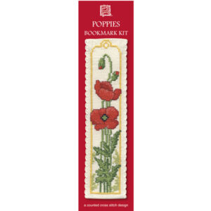 Poppies wrapper bookmark