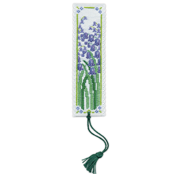 Bluebells Cross Stitch Bookmark Kit