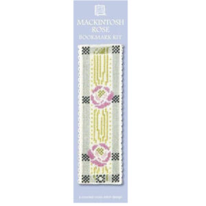 mackintosh rose wrapper bookmark