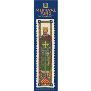 medieval king wrapper bookmark