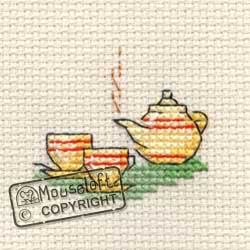 Tiddlers Cross Stitch Kits - Tea for Two-0
