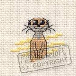 Tiddlers Cross Stitch Kits - Meerkat-0