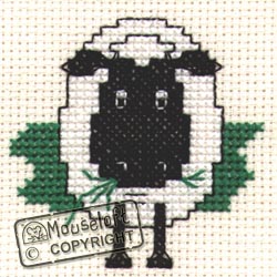 Stitchlets Cross Stitch Kits - Farmyard Sheep-0