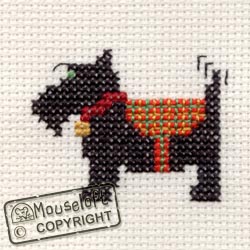 Stitchlets Cross Stitch Kits - Scottie Dog-0