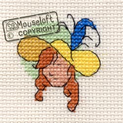 Stitchlets Cross Stitch Kits - Yellow Hat-0