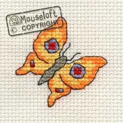 Stitchlets Cross Stitch Kits - Bright Butterfly-0