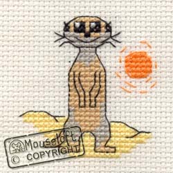 Stitchlets Cross Stitch Kits - Meerkat-0