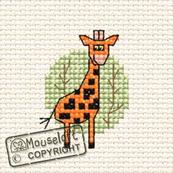 Giraffe Mini Cross Stitch Kit-0