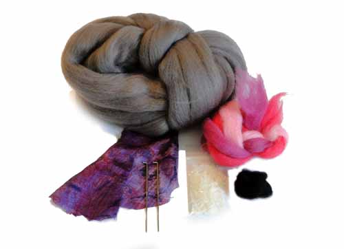 Needle Felting Indian Elephant Kit-26244
