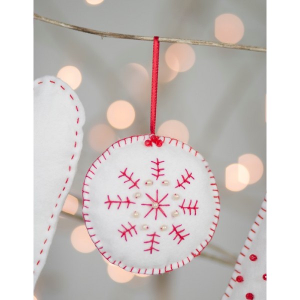 Christmas Decorations Felt Craft Kit-26307