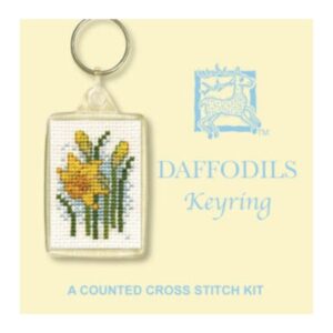 daffodils keyring package