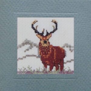 Stag Cross Stitch Card Kit