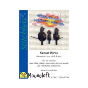 Stitchlets Cross Stitch Kits - Sunset Birds