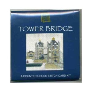Tower Bridge Cross Stitch Card Kit