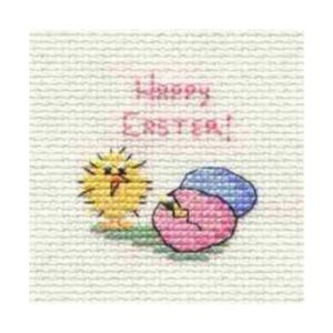 Hatching Chicks - Easter Cross Stitch Card Kit