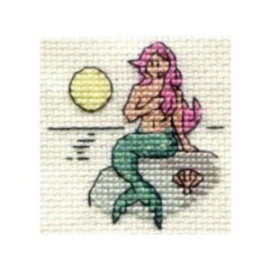 Stitchlets Cross Stitch Kits - Mermaid
