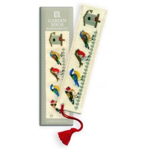 Garden Birds Cross Stitch Bookmark Kit